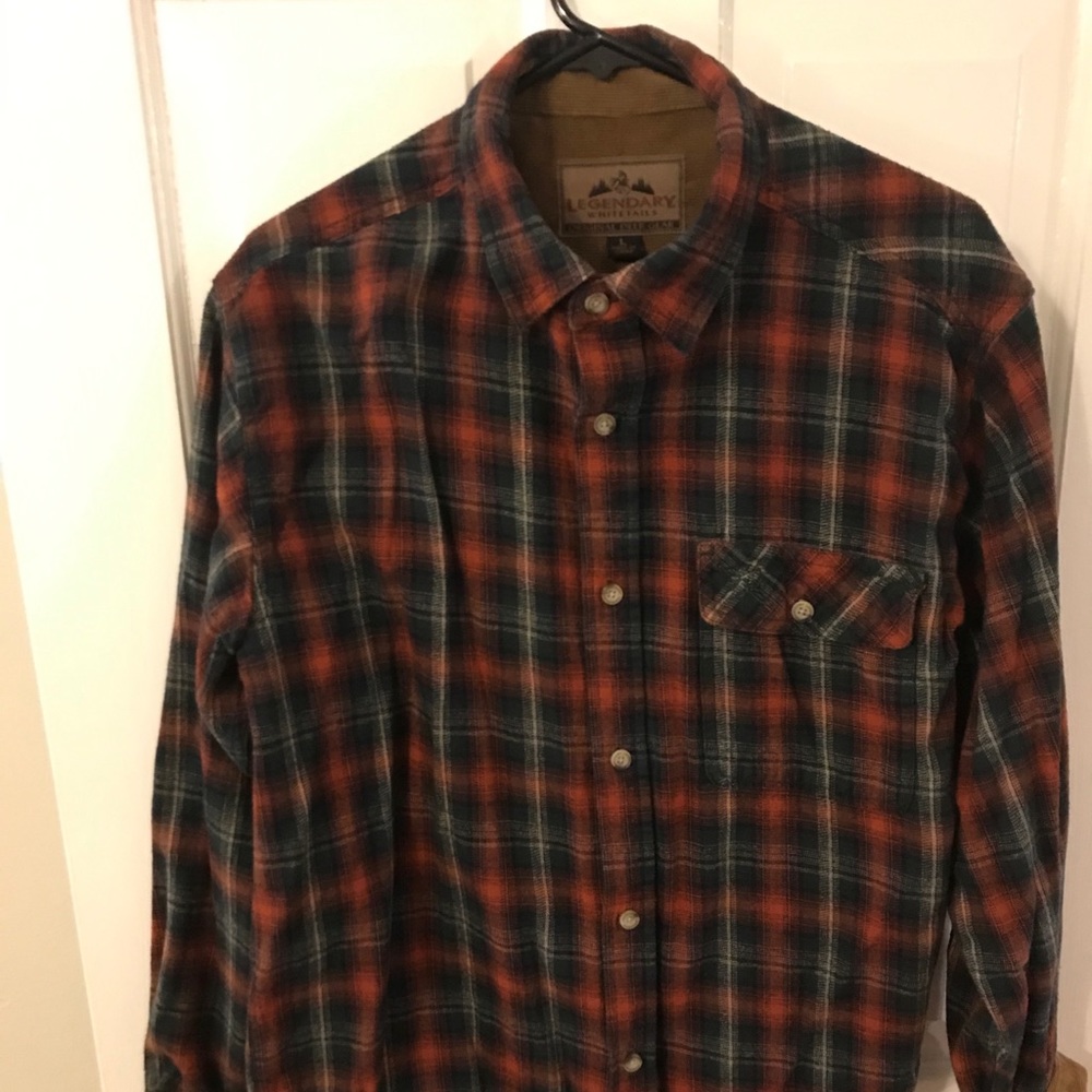 Legendary Whitetails Men’s Buck Camp Flannel - L